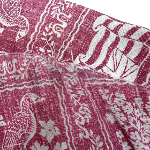 VTG Reyn Spooner Hawaiian Shirt Mens 3XL Lahaina Sailor Flag Ponoʻī Quilt 80s - Picture 4 of 11